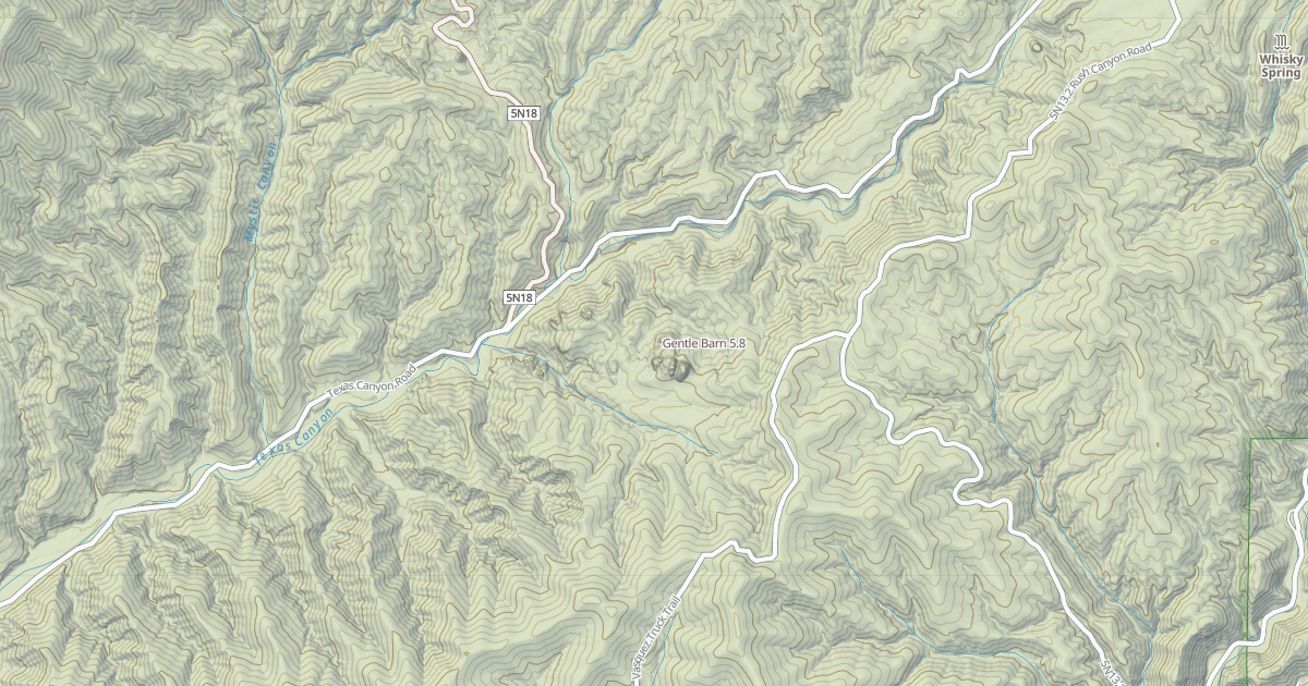 Map preview of Gentle Barn