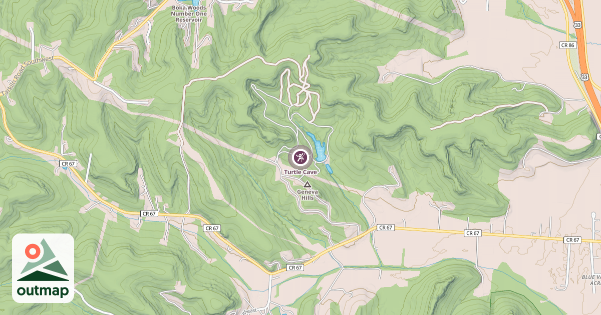 Map of Turtle Cave