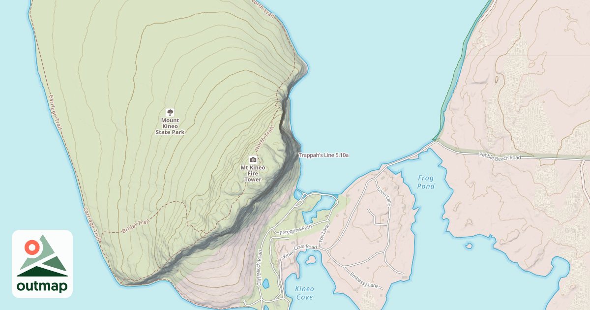 Map of Trappah's Line