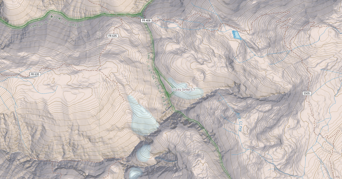 Map preview of Lucky Strike