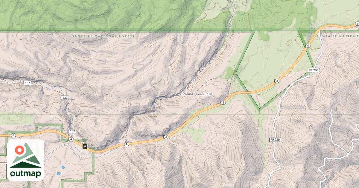 Map of Scream Queen