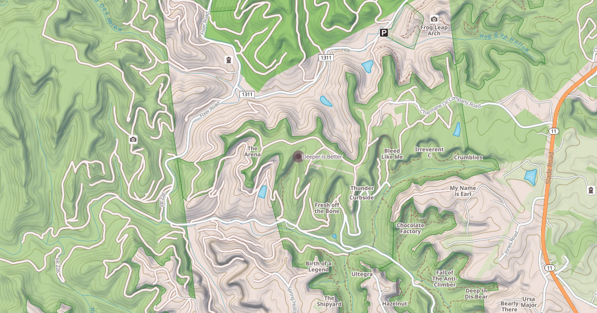 Map preview of Deeper is Better