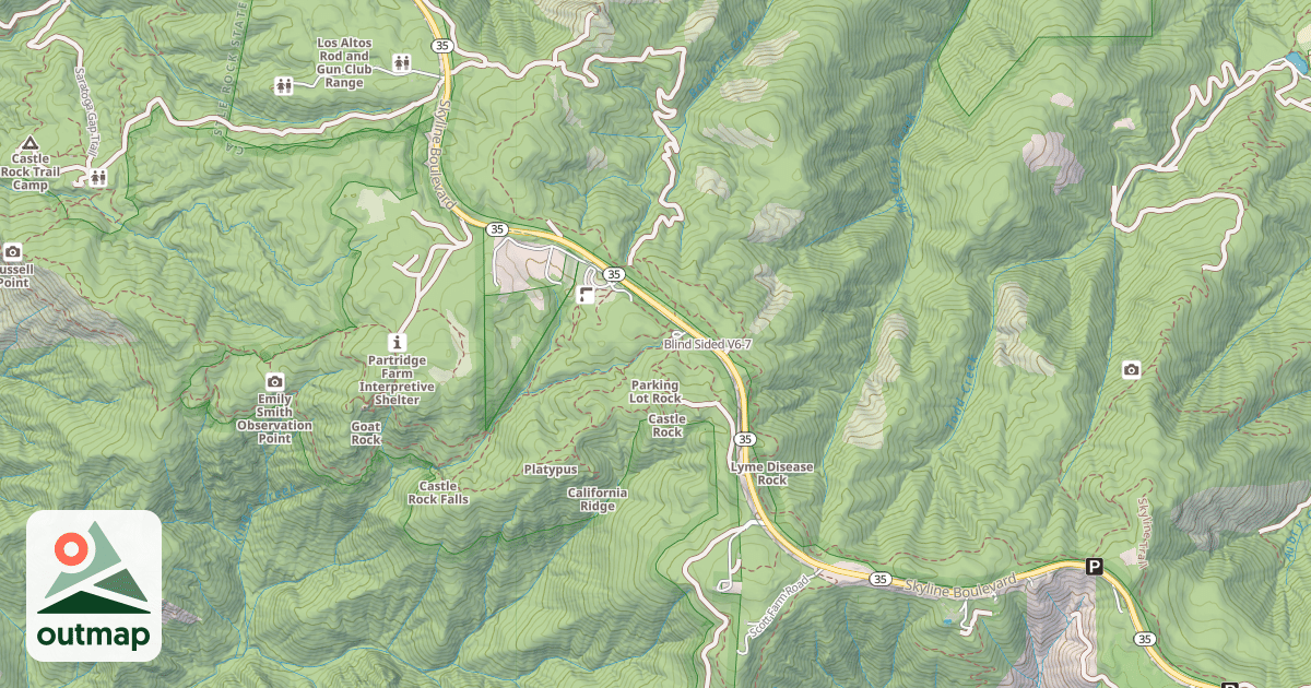 Map of Blind Sided