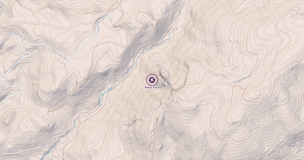 Map preview of West Face