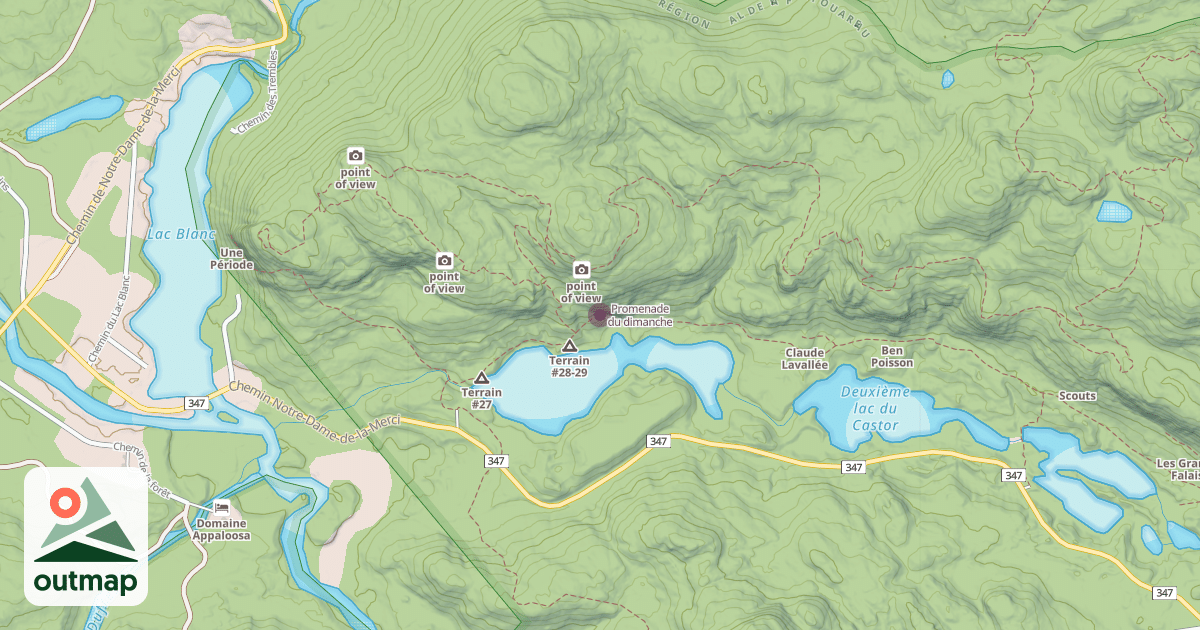 Map of Promenade du dimanche