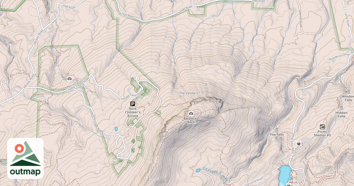 Map of The Vandal