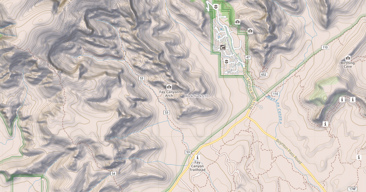 Map preview of Rockchuck