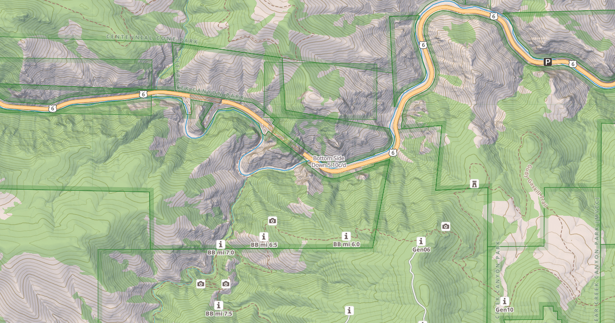 Map preview of Bottom Side Down