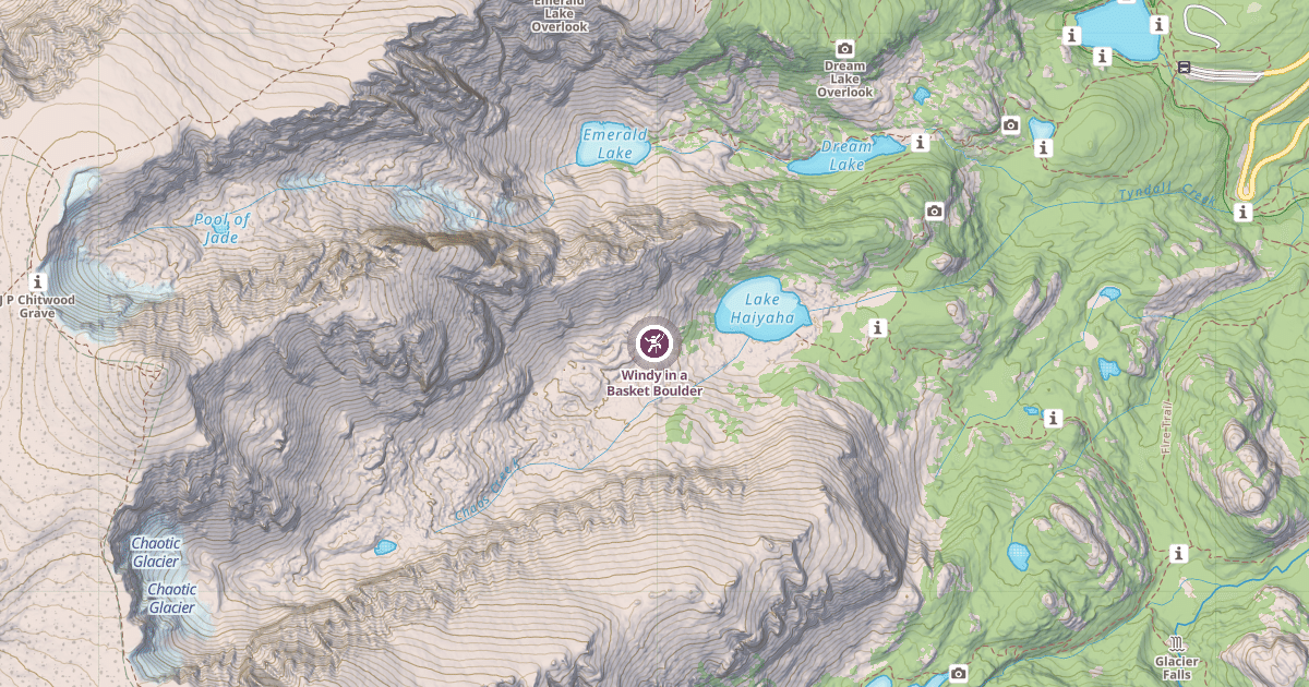 Map preview of Windy in a Basket Boulder