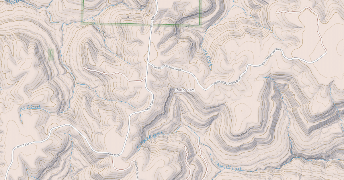 Map preview of Goldline