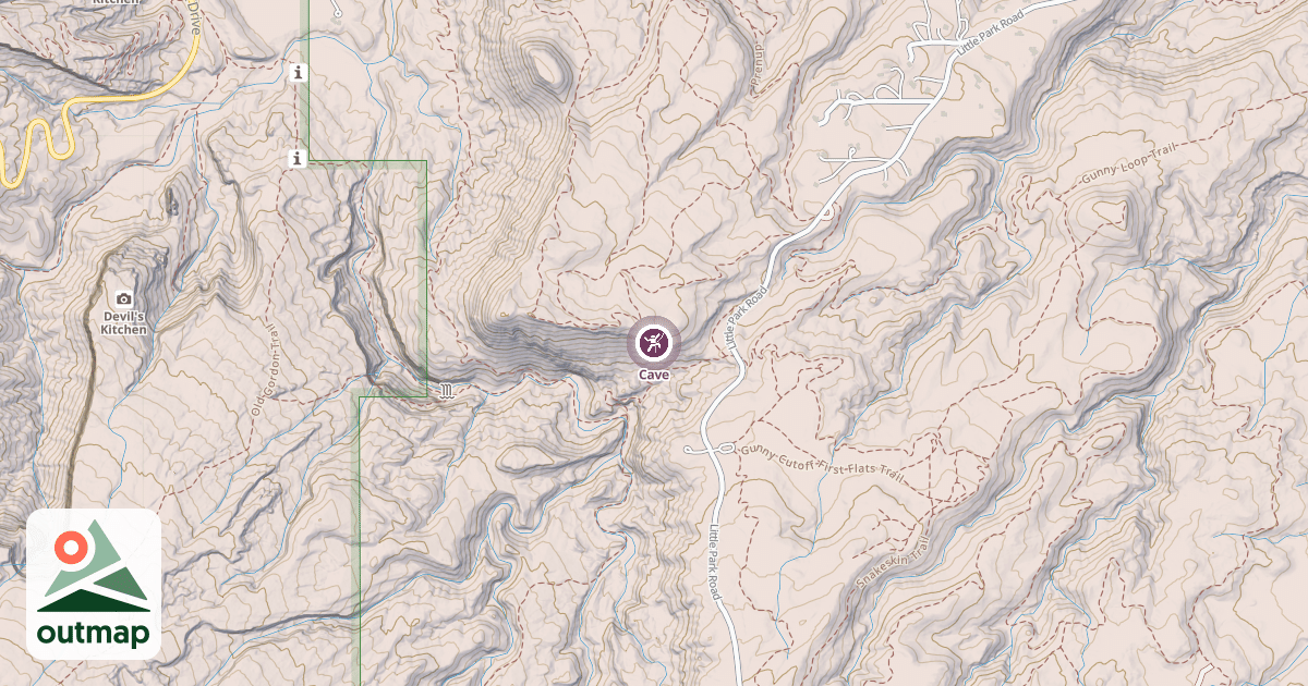 Map of Cave