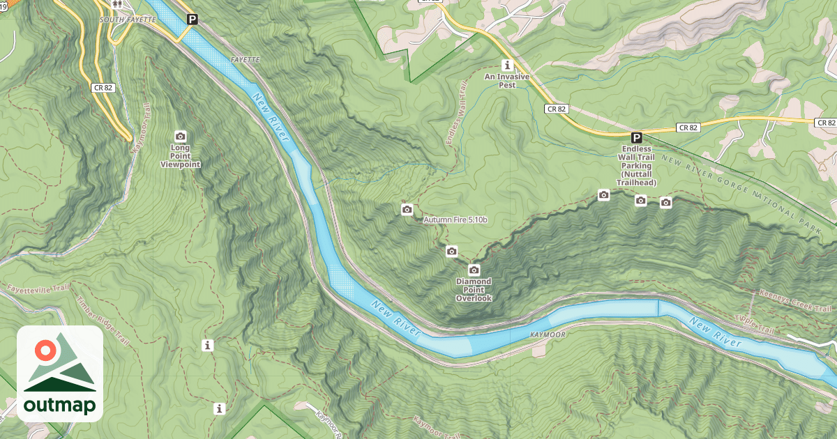 Map of Autumn Fire