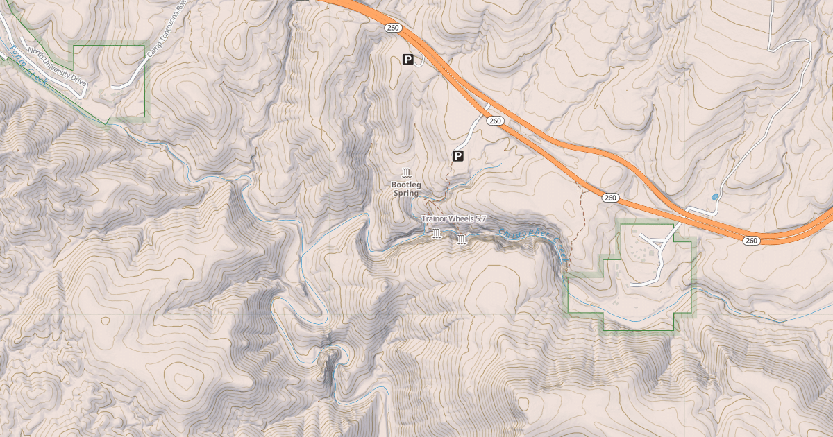 Map preview of Trainor Wheels