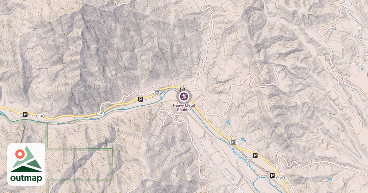 Map of Heavy Metal Boulder