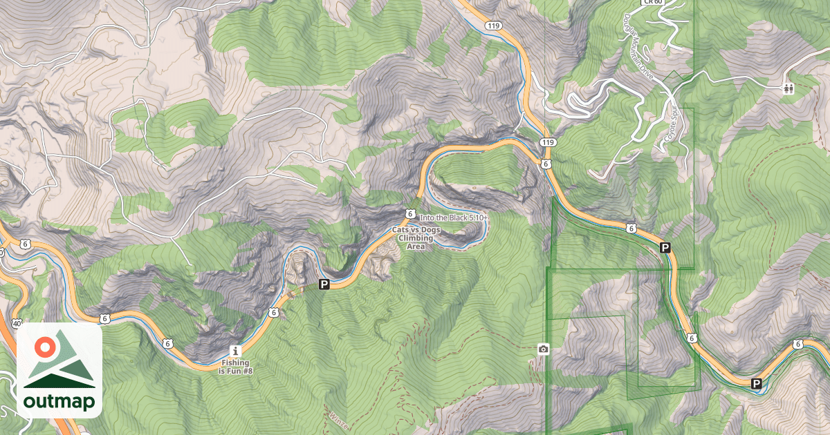 Map of Into the Black