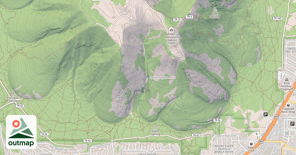 Map of Dacite Daydream