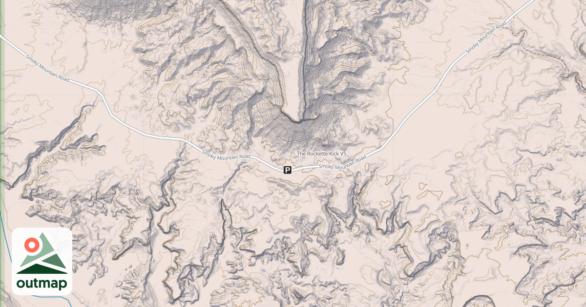 Map of The Rockette Kick