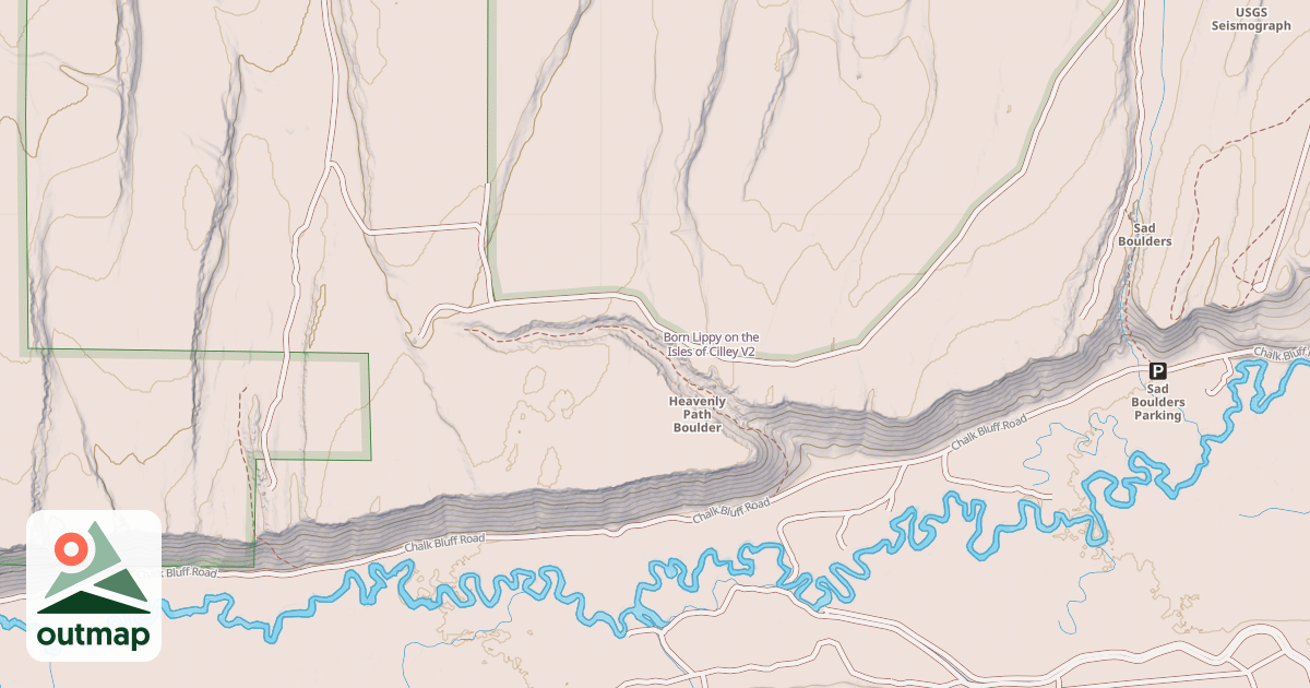 Map of Born Lippy on the Isles of Cilley