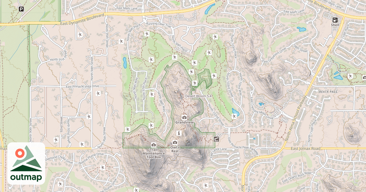 Map of Desert Bloom