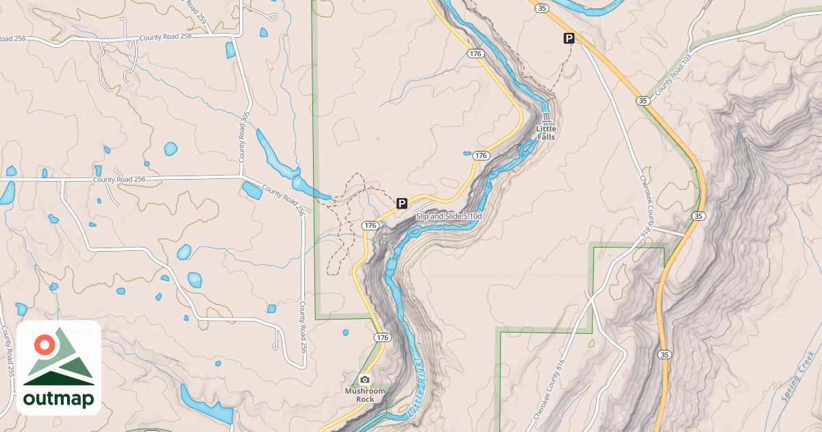 Map of Slip and Slide