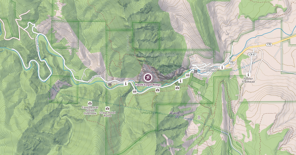 Map preview of Hawk-Eagle Ridge