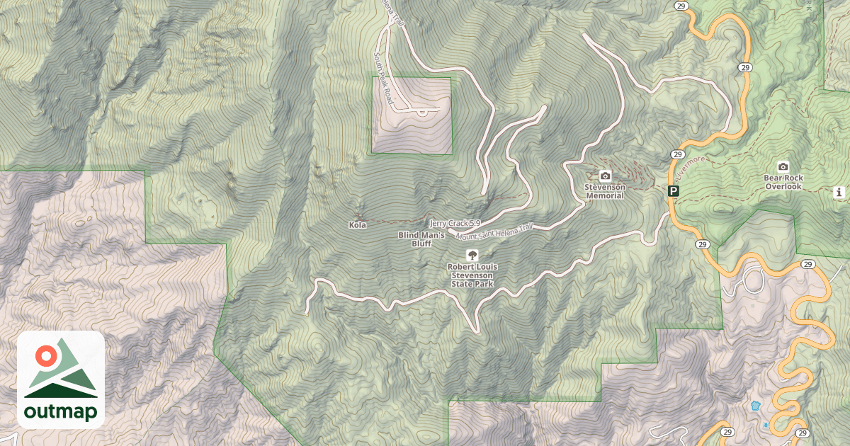 Map of Jerry Crack