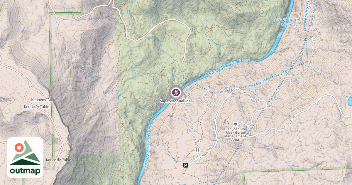 Map of Supervisor Boulder