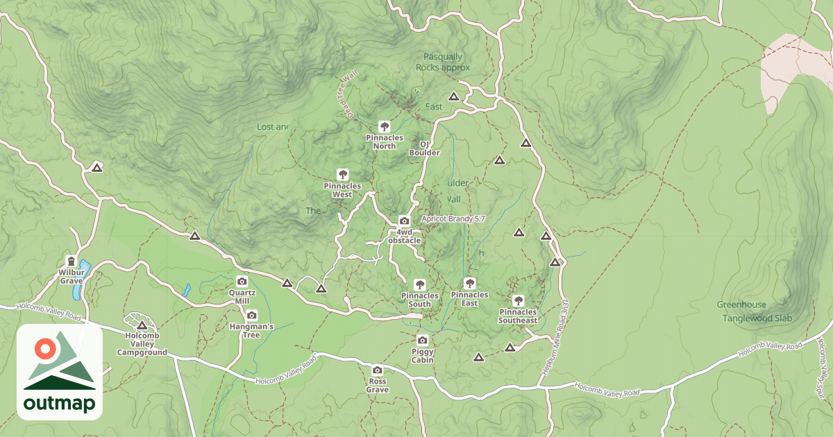 Map of Apricot Brandy