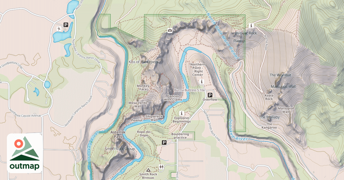 Map of Burma Buttress
