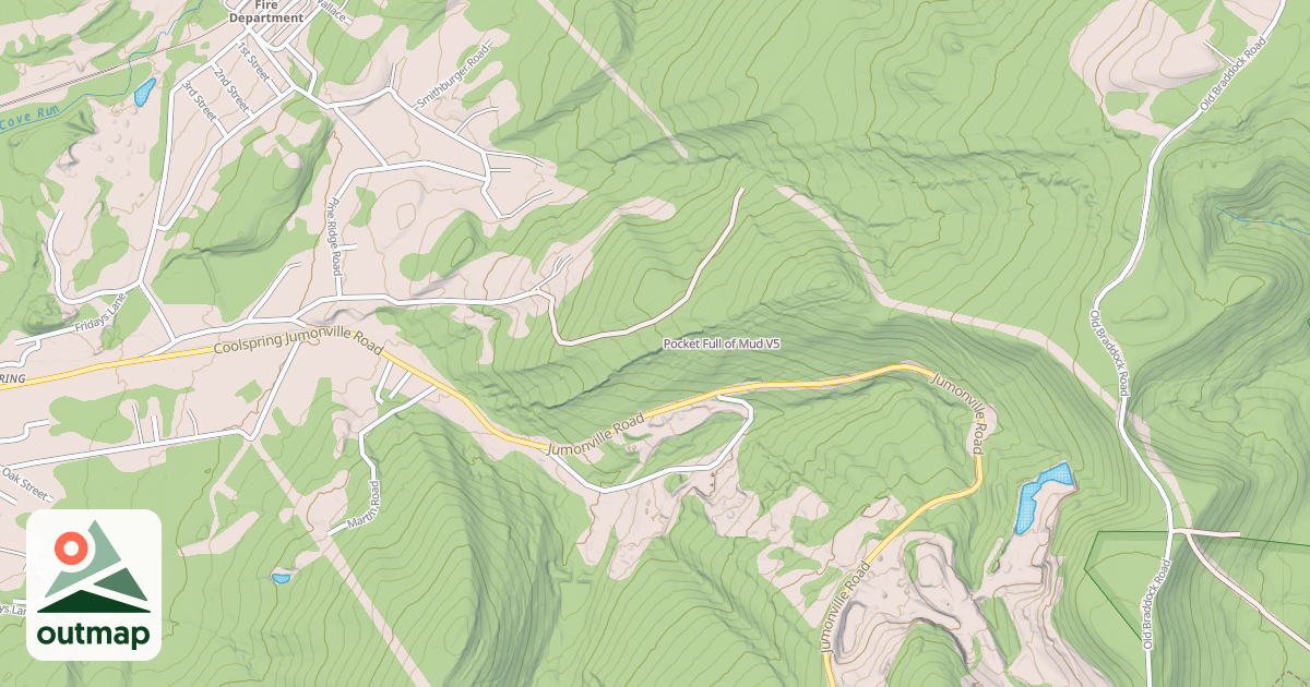 Map of Pocket Full of Mud