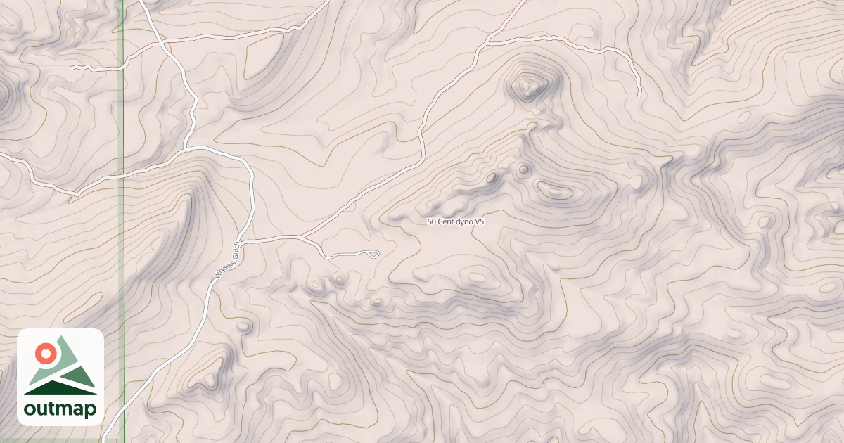 Map of 50 Cent dyno
