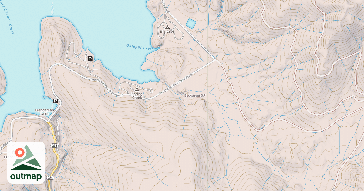 Map of Backstreet