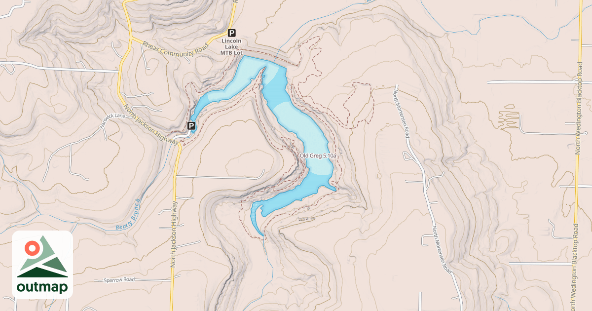Map of Old Greg