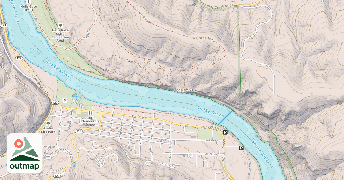 Map of Jenga Jam