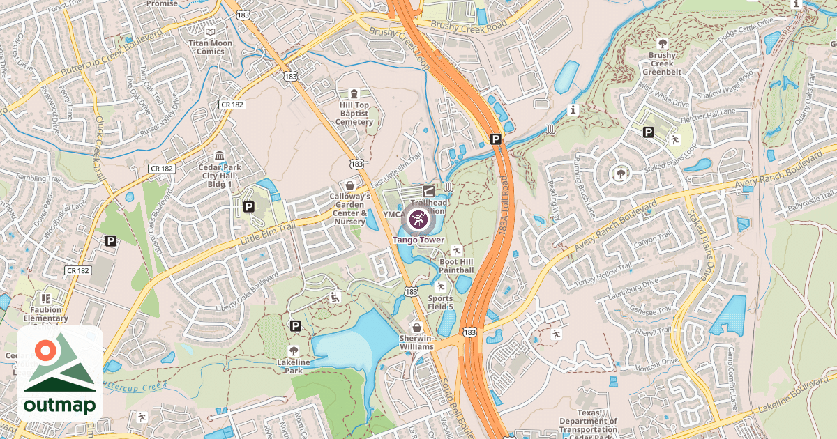 Map of Tango Tower