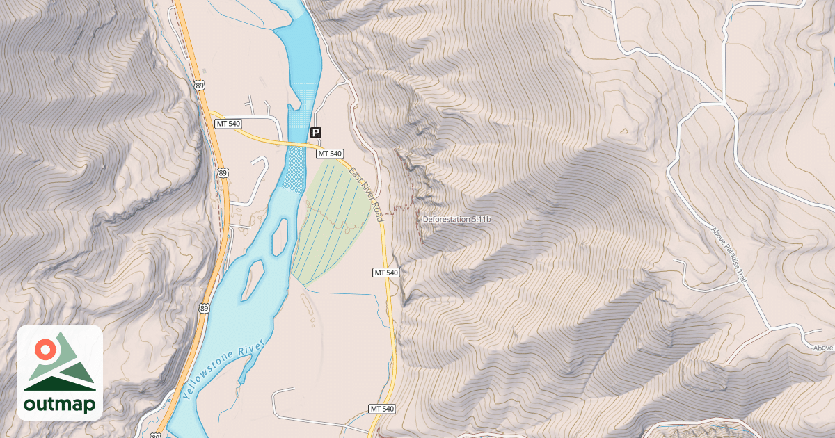 Map of Deforestation