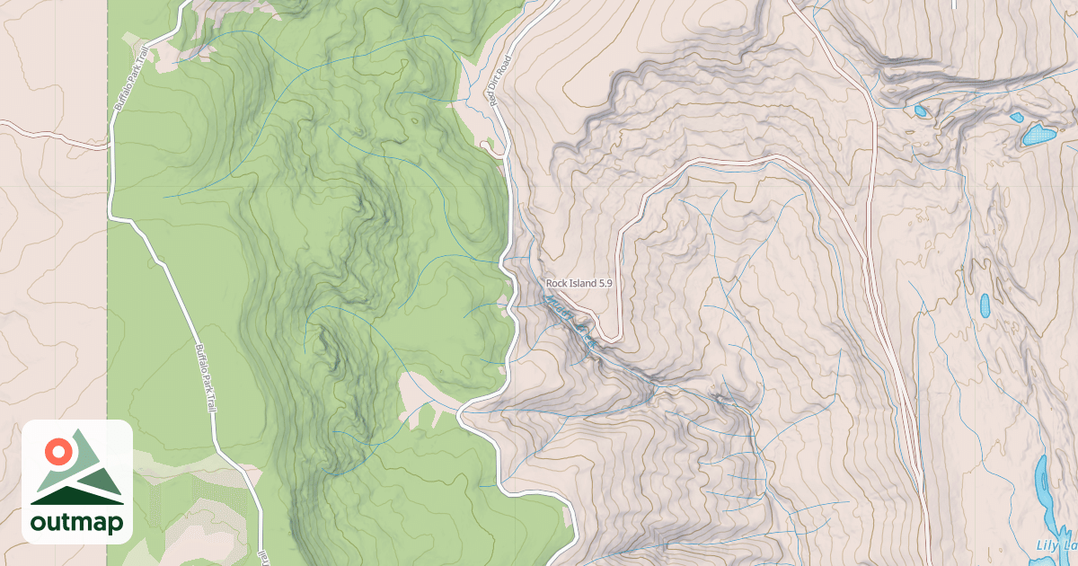 Map of Rock Island