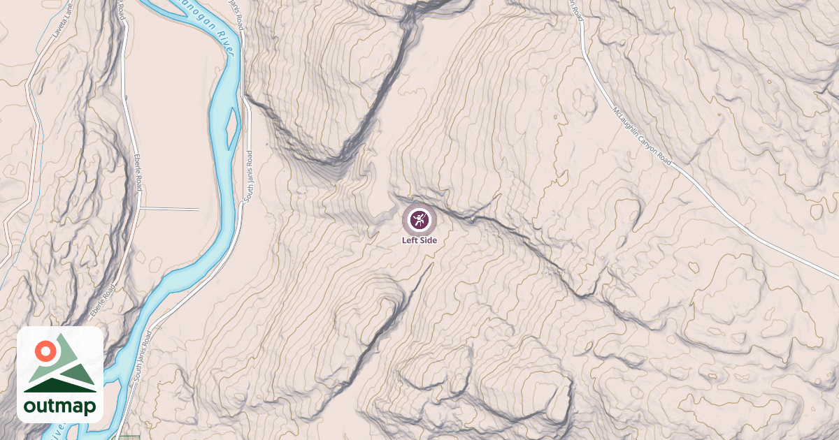 Map of Left Side