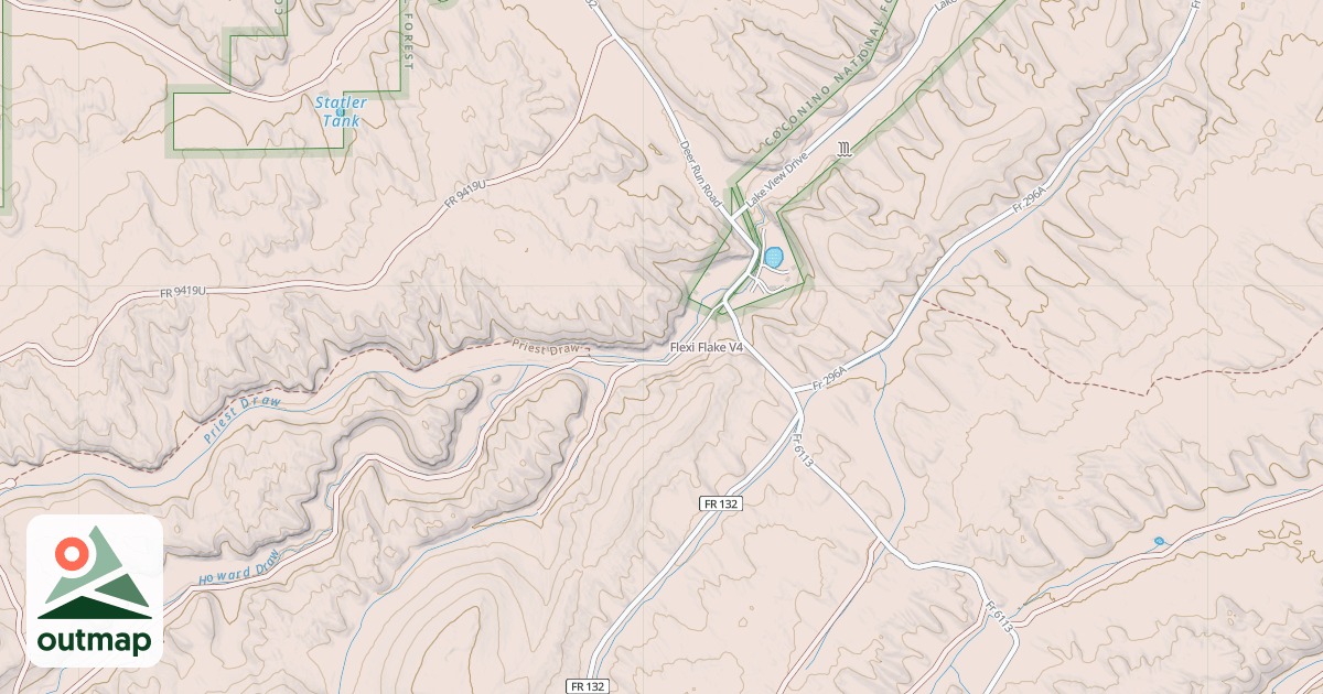 Map of Flexi Flake
