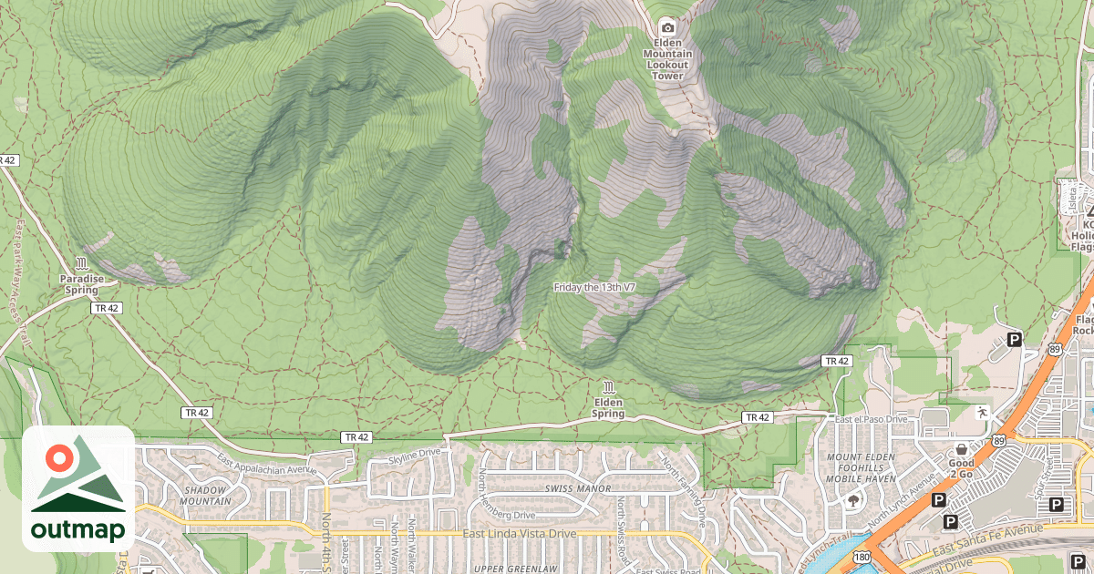 Map of Friday the 13th