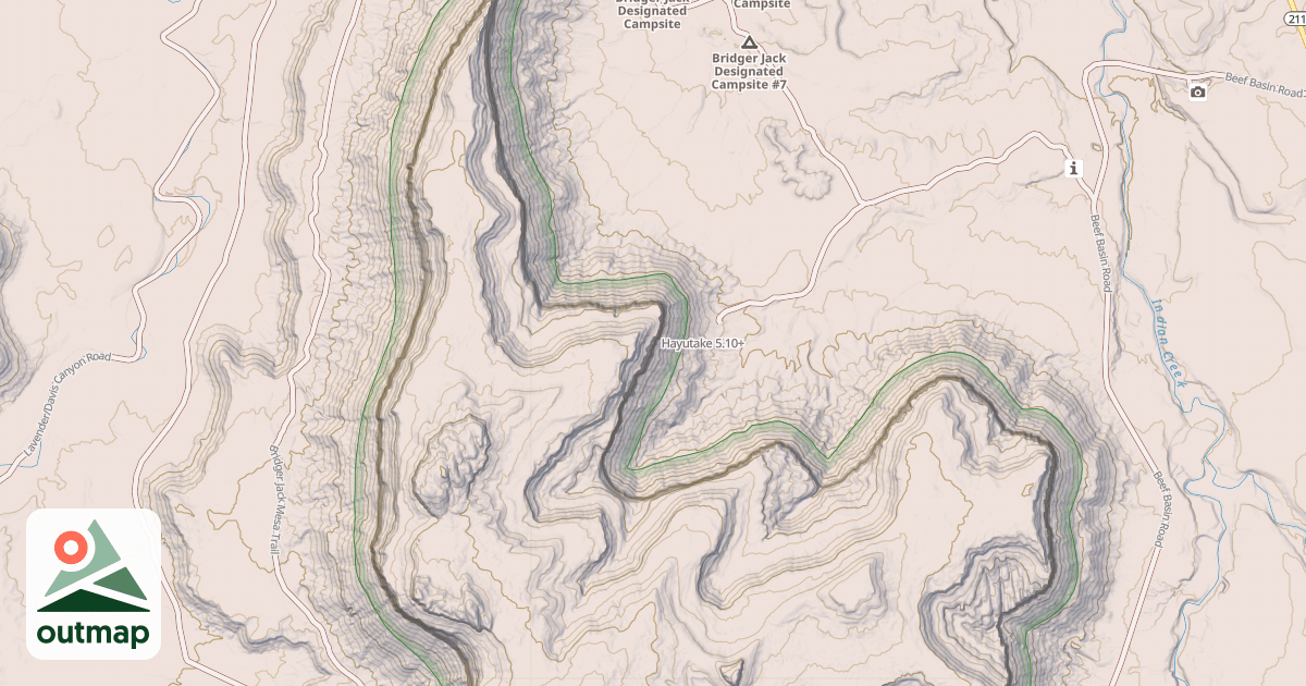 Map of Hayutake