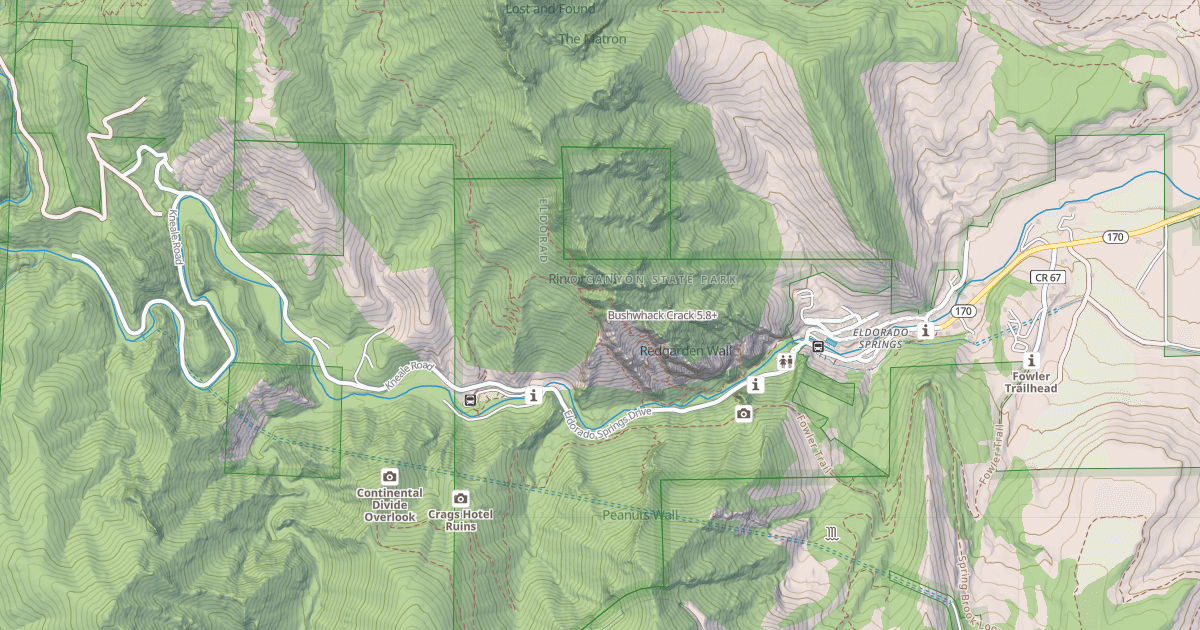 Map preview of Bushwhack Crack