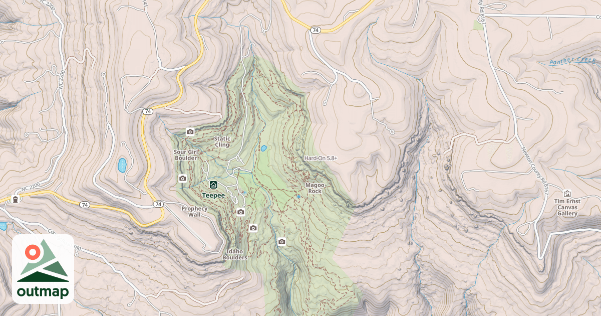 Map of Hard-On