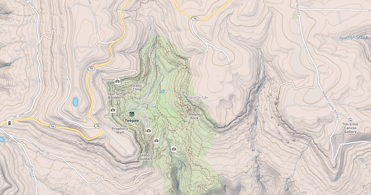 Map preview of Hard-On