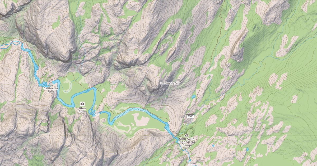 Map preview of S Chimney