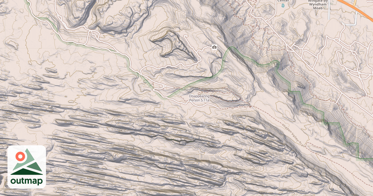 Map of Disappearing Person