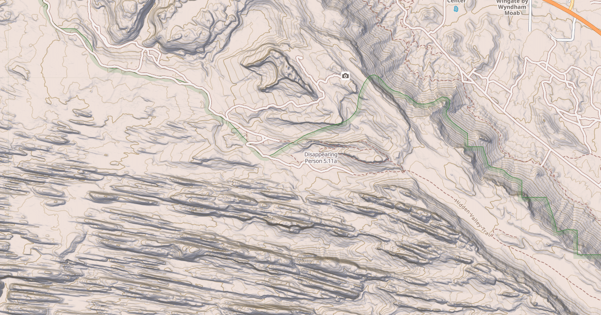 Map preview of Disappearing Person