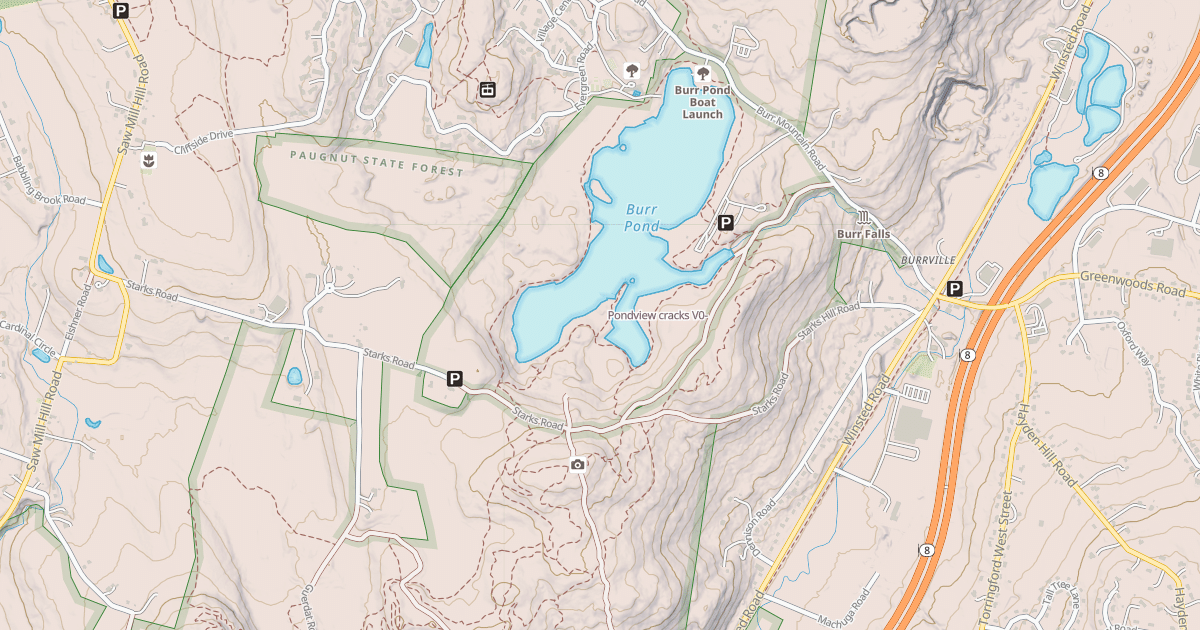Map preview of Pondview cracks