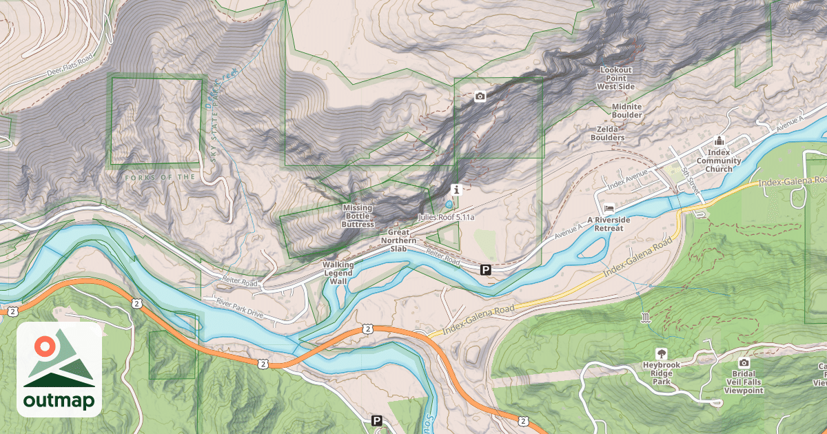 Map of Julies Roof