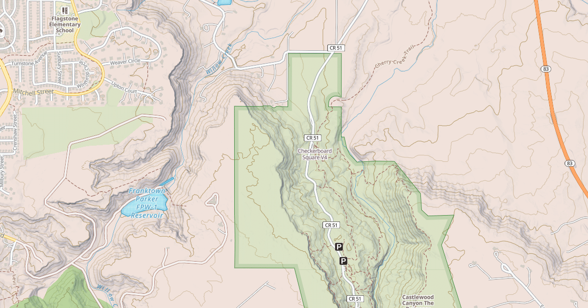 Map preview of Checkerboard Square